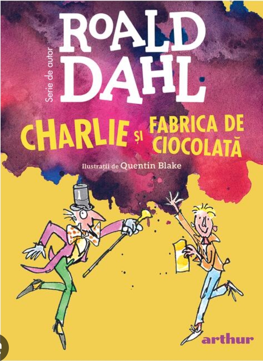 Carte citită la 5 și 7 ani – Charlie și fabrica de ciocolată, Ronald Dahl